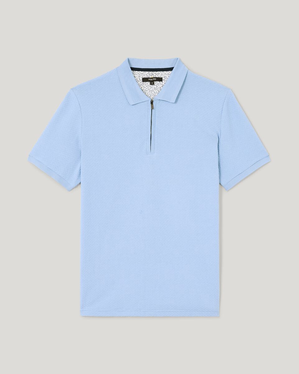 Jacquard Texture Polo 